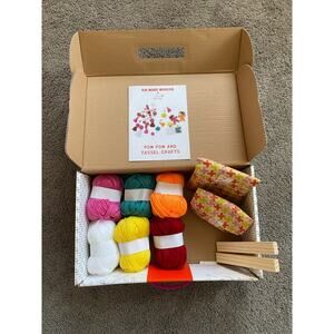 Kid Made Modern Craft Kit- Pom Pom and Tassel Crafts